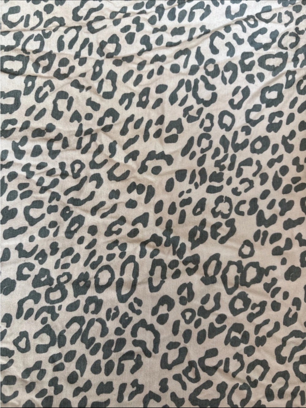 kate quinn bamboo Leopard-Print swaddle/single layer blanket